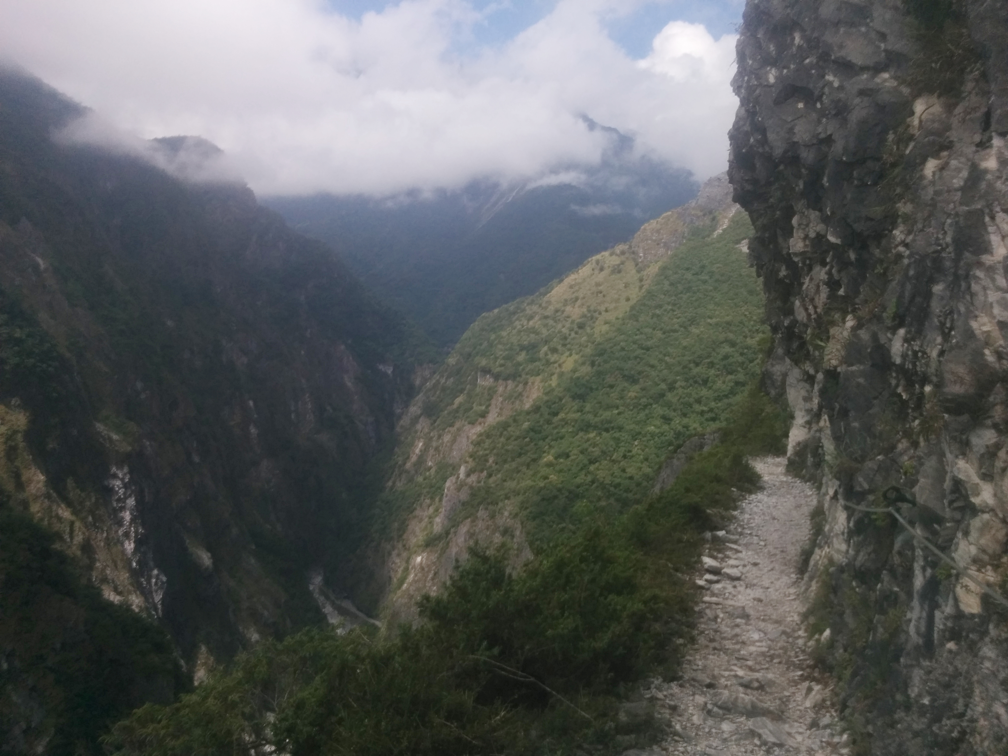 The path at the top of Old Zhuilu Road