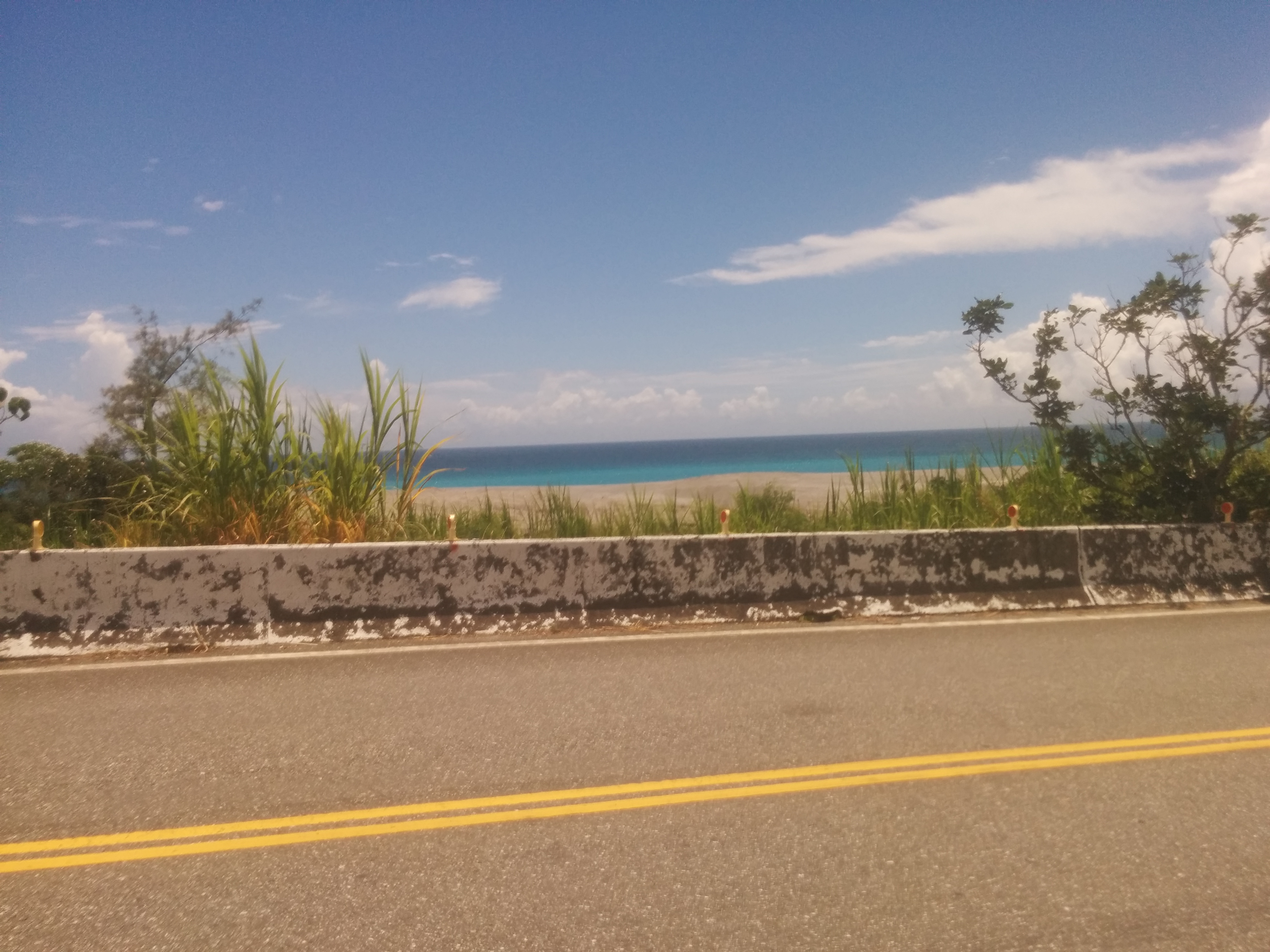 The view from the 193 road from Taroko to Hualien